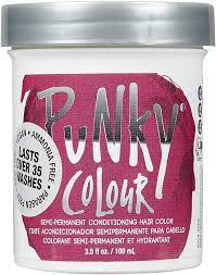 Amazon.com : Punky Rose Red Semi Permanent Conditioning Hair Color, 3.5oz :  Chemical Hair Dyes : Beauty & Personal Care
