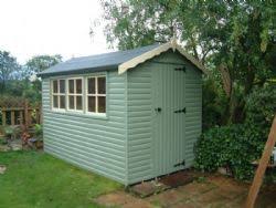 Park Hall Timber Products Painted Garden Sheds Timber Garden Sheds Garden Shed