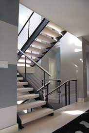 Cable Deck Railing Ideas Modern Stair Railing Modern Staircase Stair Railing Design
