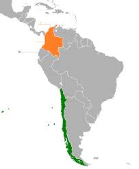 The first one in santiago de chile, . Chile Colombia Relations Wikipedia