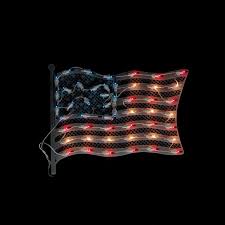 The led flag gave off good strong clear light and was well shaped. Collectibles 4th Of July Patriotic Indoor Outdoor Light Up American Flag Holiday Seasonal