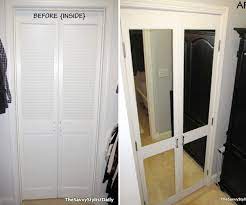 With the right touches, they can become a valuable decor piece. Remodelaholic Diy Mirrored Closet Door Makeover