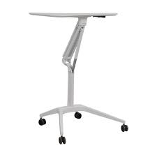 Fast & free shipping on orders over $35 74 Off The Container Store Container Store White Adjustable Desk Tables