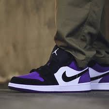 Air Jordan 1 Low Court Purple In 2020 Air Jordans Jordan 1 Low Jordans