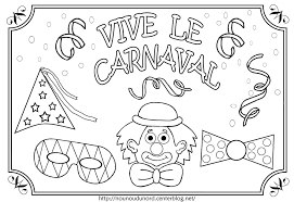 Dessins Gratuits A Colorier Coloriage Carnaval A Imprimer