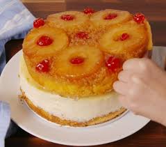 Le Meilleur Gateau Au Fromage Renverse A L Ananas Desserts Ma Fourchette Desserts Dessert Ingredients Baking