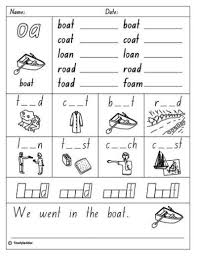 With actions for each of the 42 letter sounds, the using a synthetic phonics approach, jolly phonics teaches children the five key skills for reading and writing. Phonics Oa Sound Worksheets Jolly Words 5ths Solver Jaimie Bleck