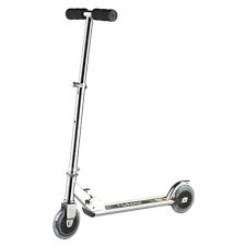 This big geezer came up to me one night: Kinder City Roller Alu Scooter Silber Kaufland De