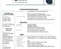 Cv Template Libreoffice Resume Format Resume Templates Cv Template Resume Template Professional