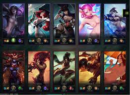 Lol naked skins