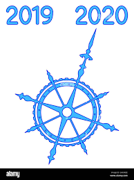 Wind rose hi-res stock photography and images