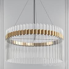 Nome 2 light pendant fixture brushed nickel finish set. 3d Models Pendant Light Orion Glass Crystal Chandelier