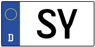 Sy Wofur Steht Das Kennzeichen Sy Autokennzeichen Info
