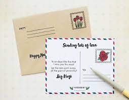 How To Make Your Own Diy Postcard Using Stamps Video Tutorial Happy Mail Mail Stamp Diy Postcard
