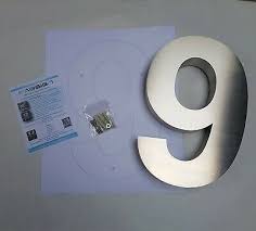 12 metal finishes and unlimited colors. Extra Large 12 30cm 3d Arial House Numbers 40mm Depth Brushed Stainless Steel 55 00 Picclick Uk