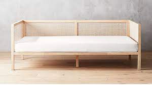 This twin size bed can be a diy kids bed or a great guest room twin bed frame. Diy Cane Daybed Cb2 Dupe Honey Built Home