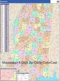 We follow the us census bureau's lead here and if any portion of the zip code intersects mississippi (no matter how small), we include that zip code both in the mississippi list below as well as in the neighboring. Mississippi Zip Code Map From Onlyglobes Com