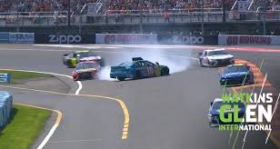 Nascar on fox is with joe gibbs racing at charlotte motor speedway. Kyle Busch Spins Early At Watkins Glen Nascar Com