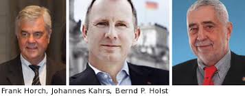 Frank Horch, Johannes Kahrs, Bernd-Peter Holst. Datum: 23.04.2014, 18:00 bis ...