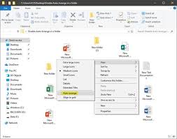 Users have commented that they would like to have setting desktop icons in different languages organize themselves alpha, currently, it is ordered alphabetically, and then translate,d maybe we could switch to translate first then orga. How To Disable Auto Arrange In Folders In Windows 10