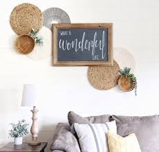 Placemat Wall Anyone Y All This Is Such A Budget Friendly Way To Add Texture To You Farmhouse Decor Living Room Family Room Makeover Farmhouse Bedroom Decor