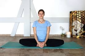 It also represents a typical sitting . Titali Asana Butterfly Pose Yog Temple Hatha Yoga In Europe