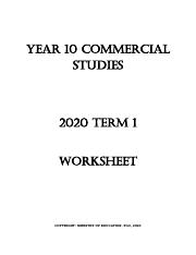 How can i apply for federal ministry of education 2021 is federal ministry of education 2021 recruitment form out? Commercial Studies Pdf Year 9 Commercial Studies 2020 Term 1 Worksheet Copyright Ministry Of Education Fiji 2020 2 Strand 1 Personal Finance Sub Course Hero