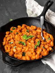 Vegan Gnocchi Tomato Cream Sauce Gnocchi Recipes Plant Based Recipes Dinner Gnocchi Sauce
