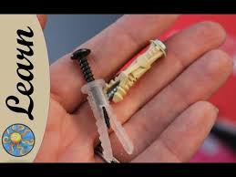 The drill bit for the pilot hole should be smaller than the width of the anchor that is being used. Install And Use A Drywall Anchor Youtube