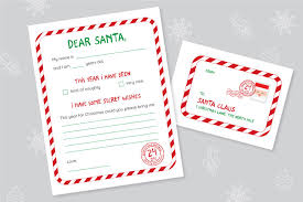 Writing a letter to santa can also be a great exercise for kids to reflect on. Letter To Santa Template Free Printable Yes We Made This