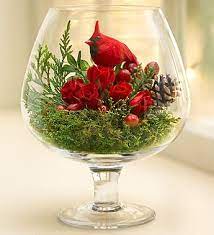 Lots of fun diy christmas spring flowers and monarch butterfly wreath. Winter Songbird 49 99 2013 Christmas Decor Diy Cheap Diy Christmas Decorations Dollar Store Christmas Centerpieces Diy