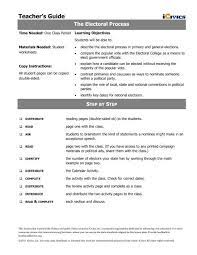 Lesson 8apage 60 exercise 1b 1 what do we use should for. The Electoral Process Icivics