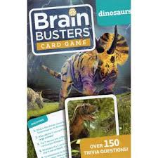 4 popeye has four nephews: Brain Busters Card Game Dinosaurs With Over 150 Trivia Questions Educational Flash Cards