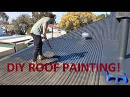 How To Paint Your Roof With A Broom
