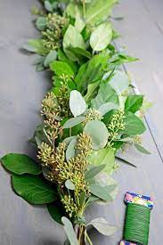 Easy and affordable fresh diy greenery eucalyptus garland. How To Make A Greenery Garland Wreath Hgtv
