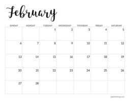 2022 Calendar Printable Free Template Paper Trail Design