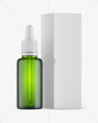 Download Green Frosted Dropper Bottle W Box Mockup In Bottle Mockups On Yellow Images Object Mockups Yellowimages Mockups