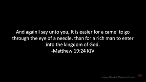 Bible verses like matthew 19:24. Matthew 19 24 Kjv