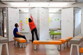 Jane S Pick Of The Day How To Create A Collaborative Physical Space Creative Office Space Office Interior Design Learning Spaces