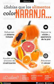 Sabias Que Los Alimentos Color Naranja Alimentos De Color Naranja Beneficios De Alimentos Dieta Y Nutricion