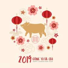 Year Of The Pig Chinese New Year 2019 Greeting Background Free Image By Rawpixel Com Kappy Kappy Vector Free Year Of The Pig Free Vector Illustration