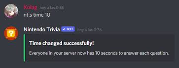Type trivia play to start a trivia game and trivia categories to see a list of categories. Nintendo Trivia Discord Bot Nintriviabot Twitter
