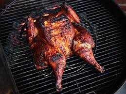 They have the best indirect heat for grilling a whole chicken. The Best Barbecue Chicken Recipe