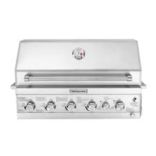 4 burner built in propane gas grill