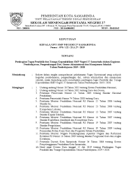 Sk pembagian tugas tenaga kependidikan sma. Sk Pembagian Tugas Tahun 2019 2020 Pdf