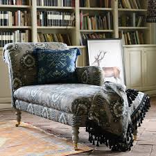 Anatolia Chaise Lounge Flourish Dapple Grey Linen Products
