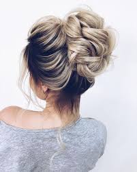 Unique Updo Hairstyle High Bun Hairstyle Prom Hairstyles Wedding Hairstyle Ideas Wedding Weddinghair Updo High Bun Hairstyles Hair Styles Bun Hairstyles
