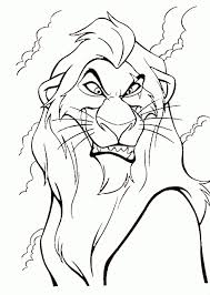 Scar 5 Disegni Da Colorare Gratis Disegni Da Colorare Libri Da Colorare Disegni Disney
