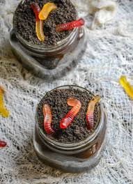 Use wooden spoon to gently mix until evenly coated. Creepy Crawly Dirt Cup Pudding Parfaits Halloweentreatsweek 4 Sons R Us