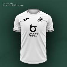 Choose an option yl yxl s m l xl xxl. Swansea City 20 21 Home And Away Kit Concepts Conceptfootball